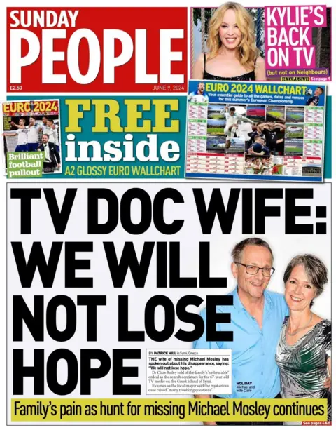  We will not lose hope, reads the Sunday People