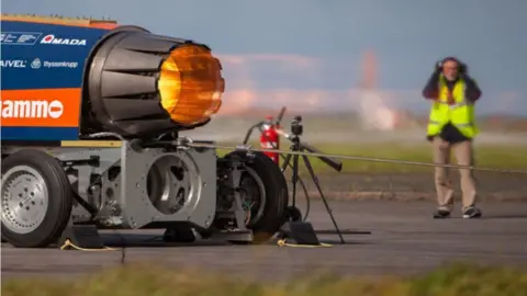 BLOODHOUND SSC Jet engine