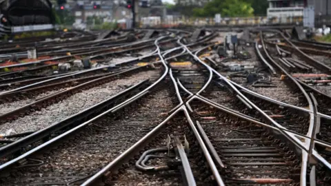 EPA-EFE/REX/Shutterstock Railway tracks