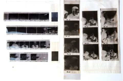 The Beatles Story Negatives of photos of John Lennon