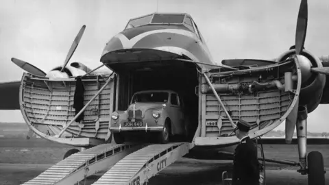 Getty Images A Bristol Freighter aircraft