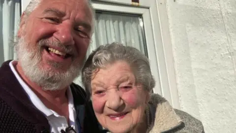 Florrie Stokes with son John