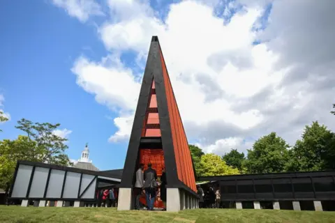 Getty Images The pavillion It will host a soundscape, library and a series of performances and talks