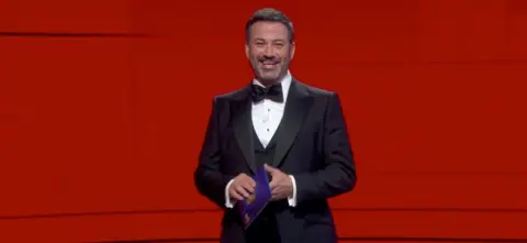 EPA Jimmy Kimmel at the Primetime Emmy Awards