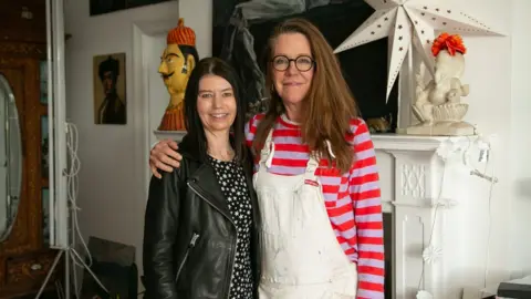 Chatterbox Jules Lewis and Belinda Eaton