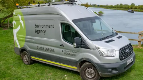 An Environment Agency van.
