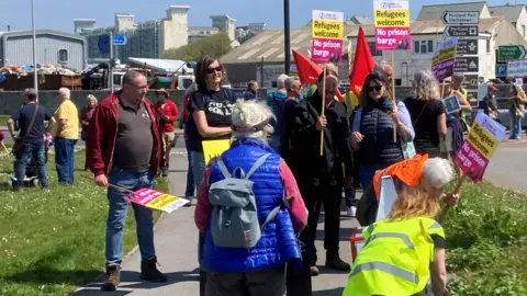 BBC Barge protest 13.5.23