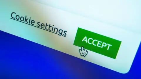 Getty Images A website's cookie settings