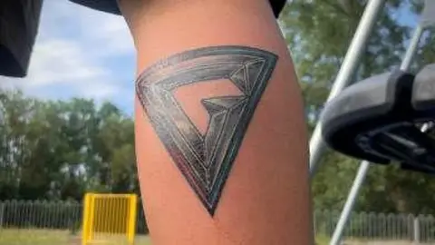 Matt Jones Matt's tattoo