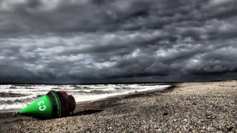 Mel Garside Washed up: An item found at Dinas Dinlle, Gwynedd, in the aftermath of Storm Brian, taken by Mel Garside