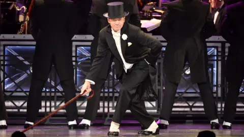 Getty Images Kevin Spacey hosting the 2017 Tonys