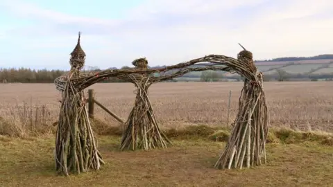 Becca Collacott Wicker fairies