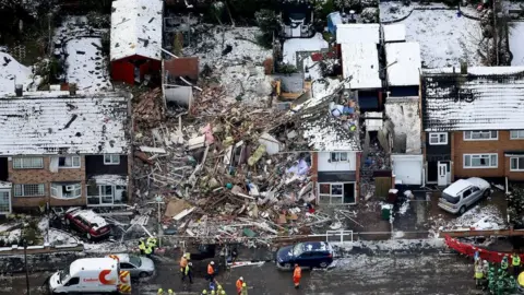 Tom Maddick / SWNS.com Blast house on Allington Drive in Birstall