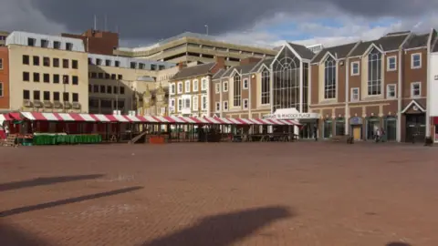 Stephen McKay/Geograph The former Peacock Place, Northampton,