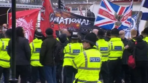 BBC National Action demonstration