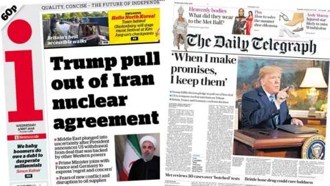 The i and the telegraph