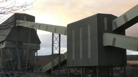 Alan Murray-Rust/Geograph Part of the complex of conveyors attached to the main shaft of Maltby Colliery, pictured in 2009