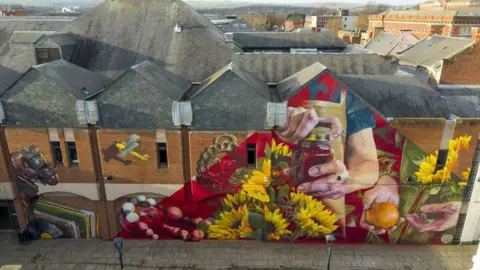 Mural in Chesterfield