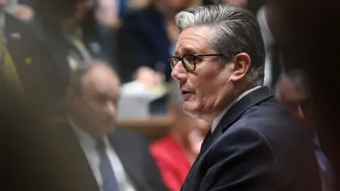 Britain's Prime Minister Keir Starmer answers the Prime Minister's Questions at the House of Commons in London, Britain February 4, 2026