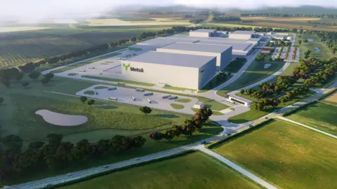 Metsä Tissue Artist's impression of proposed Goole tissue factory 