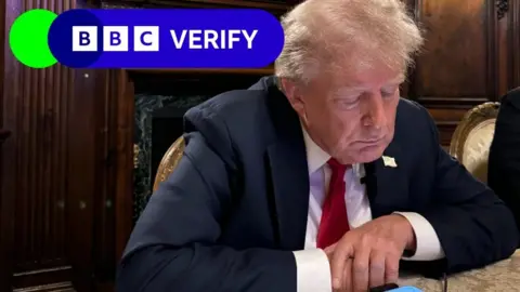 BBC News Trump speaking to Musk on X