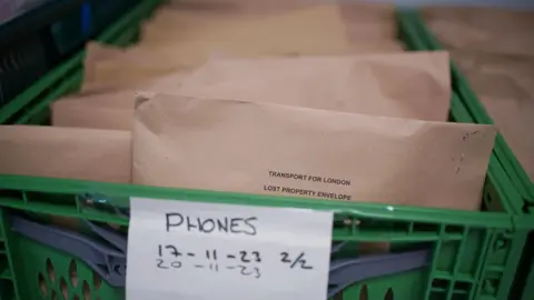 PA Iphones are packaged up and dated