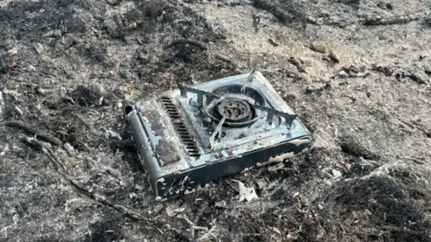 Chapel On Call Fire Station A camp stove found at the Ladybower Reservoir fire