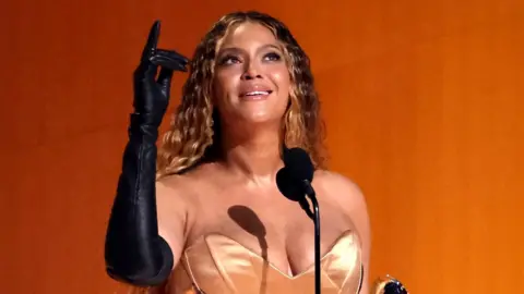 Reuters Beyonce at the Grammys