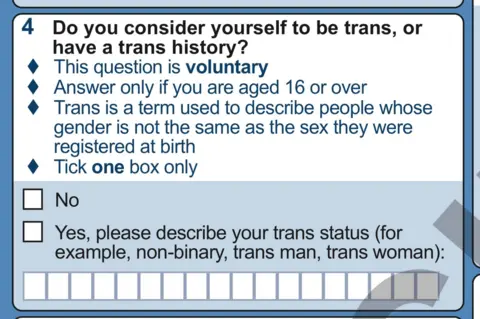 census question on trans history