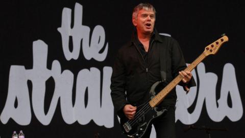 Jean-Jacques Burnel from The Stranglers