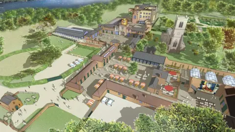 ECGT Elvaston Castle 3D generated map