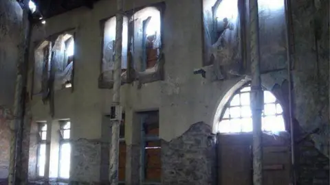 Cardiff council report Photo from inside the church in 2016