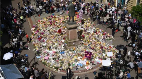 Getty Images Manchester after the attack