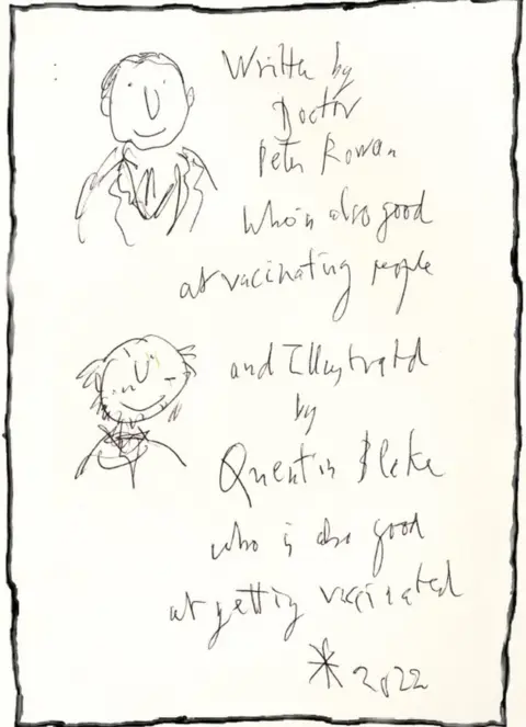 Quentin Blake Quentin Blake cartoon