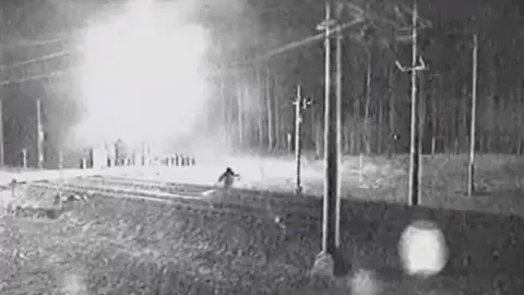 gpk.gov.by Belarusian border guards capture drone on rails, January 2018