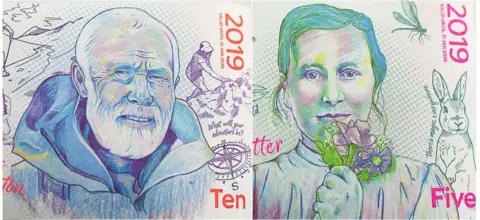 Lake District Pound Bonington and Beatrix Potter notes