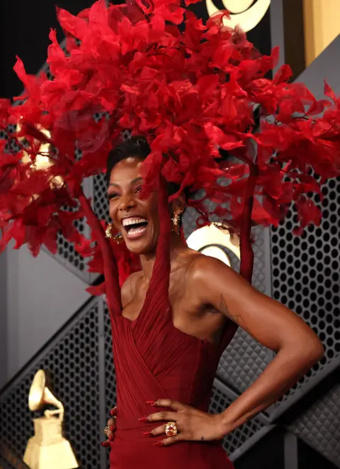 Reuters Dawn Richard at the Grammys