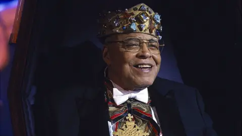 Amazon Studios James Earl Jones is back as King Jaffe Joffer