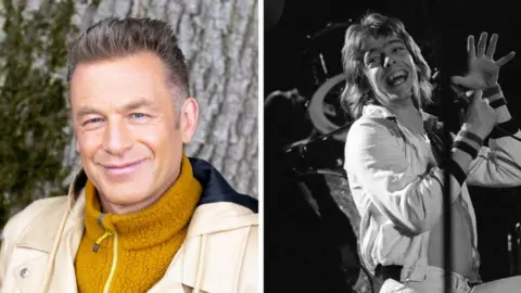 BBC/Getty Images Chris Packham and Barrie Masters