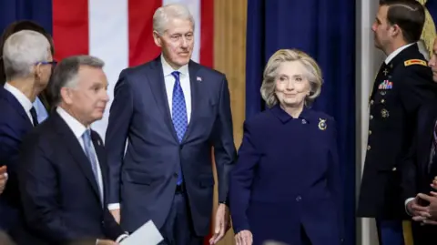 Getty Images Former President Bill Clinton and former U.S. Secretary of State Hillary Clinton