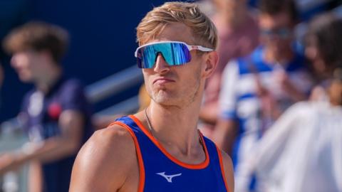 Steven van de Velde at the Paris Olympics