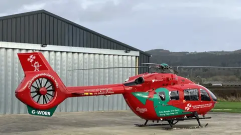 Air Ambulance helicopter