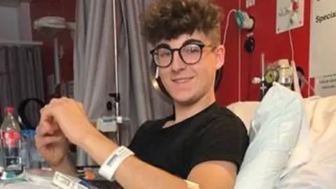 Anthony Nolan Jack in hospital