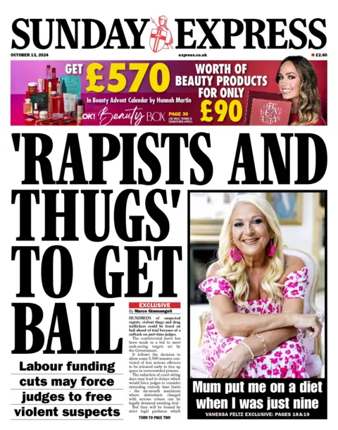  "'Rapists and thugs' to get bail"  