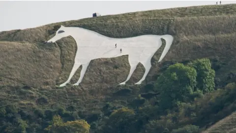 Tim Rubridge and English Heritage The Westbury White Horse