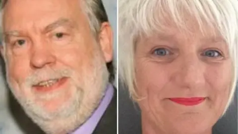 South Ribble Council Peter Mullineaux and Heather McManus