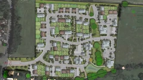 DWC The proposed Acorn Farm development.