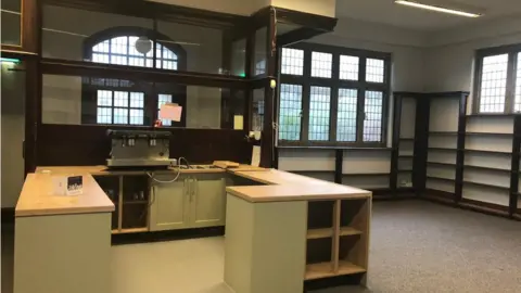 The Old Library Library interior