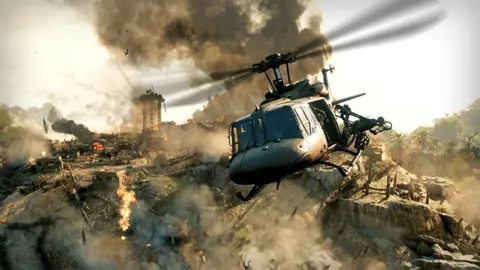 Activision Helicopter in the game