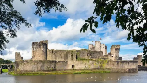 Getty Images Caerphilly Castle